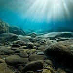 underwater scenery landscape Gozo Malta