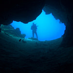 grotte de plongée