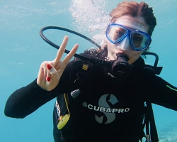 scuba diving fun diver